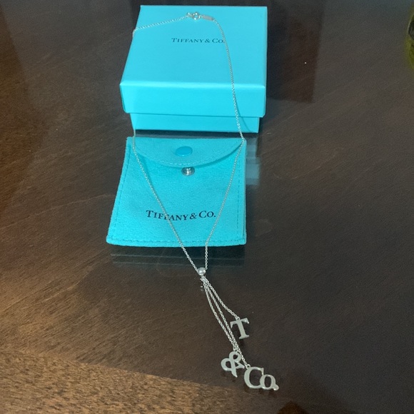 AUTHENTIC RARE VINTAGE TIFFANY & Co. Dangle necklace. AUTHENTIC $250 - Picture 6 of 8
